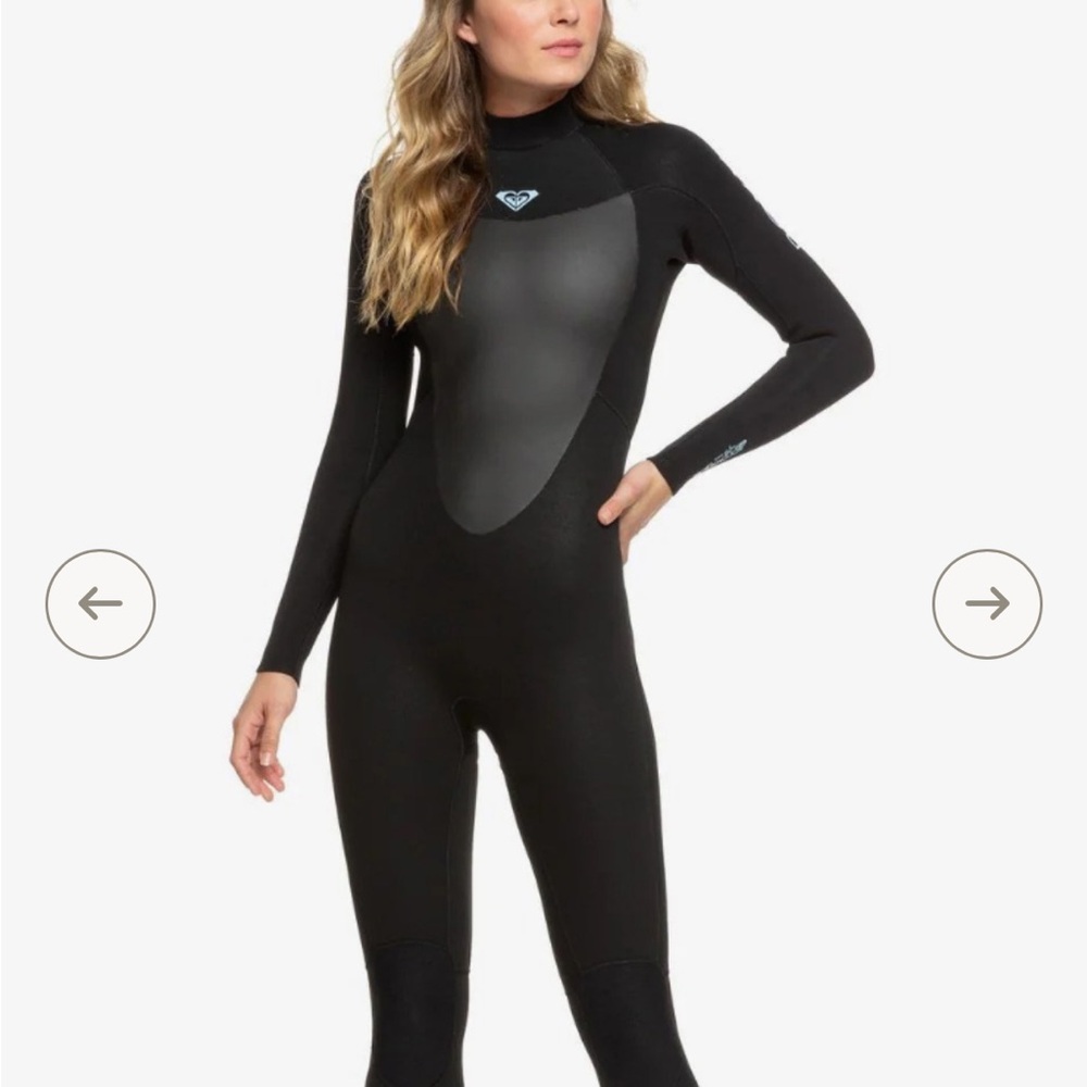 NWT Roxy 2/3 Prologue WetSuit Black size 10